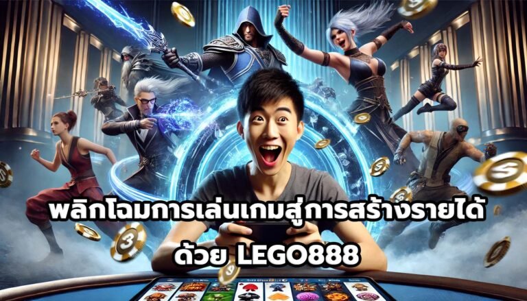 พลิกโฉมการเล่นเกมสู่การสร้างรายได้ด้วย LEGO888-9