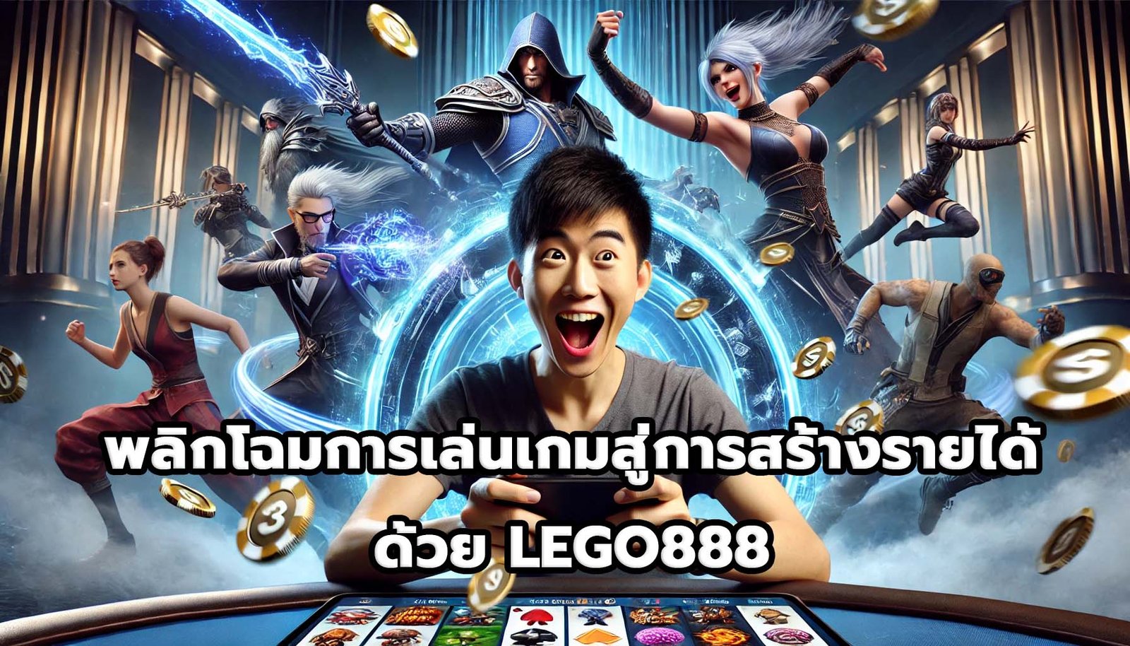พลิกโฉมการเล่นเกมสู่การสร้างรายได้ด้วย LEGO888-9