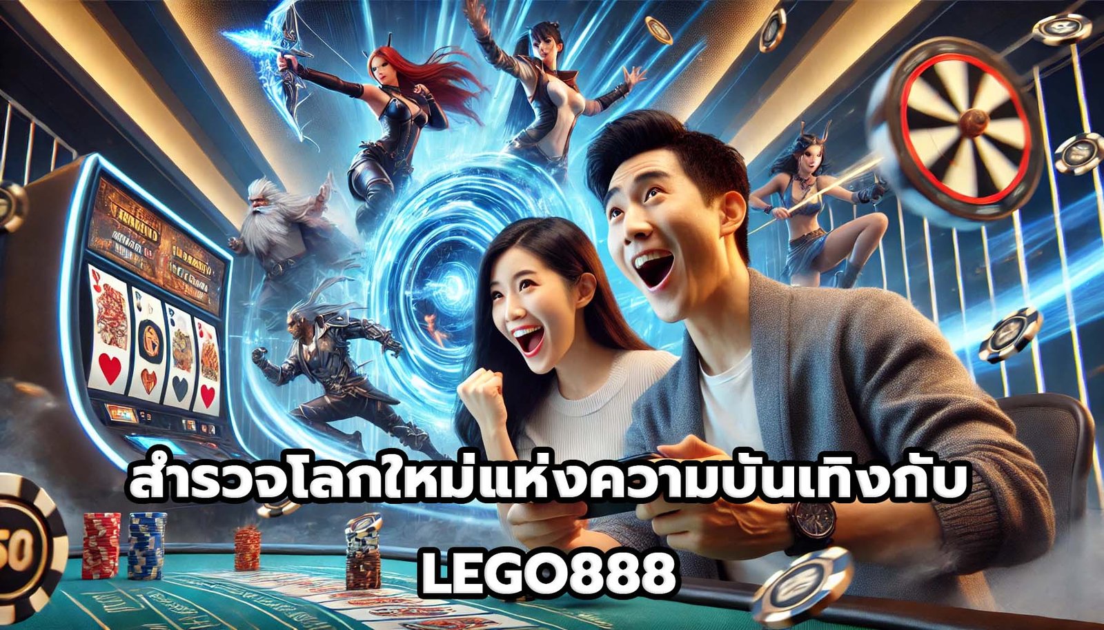 สำรวจโลกใหม่แห่งความบันเทิงกับ LEGO888-8